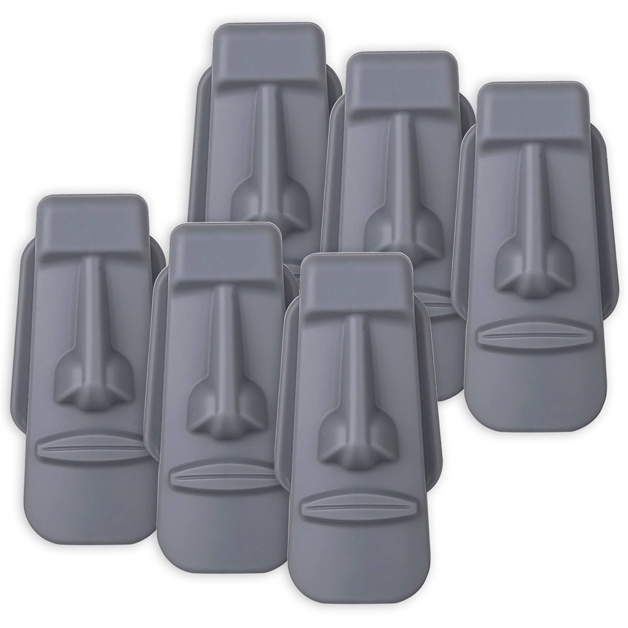 The Pencil Grip Giant Shaped Silicone Chewable Pencil Toppers, 6ct.